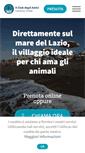 Mobile Screenshot of clubdegliamicicampingvillage.com